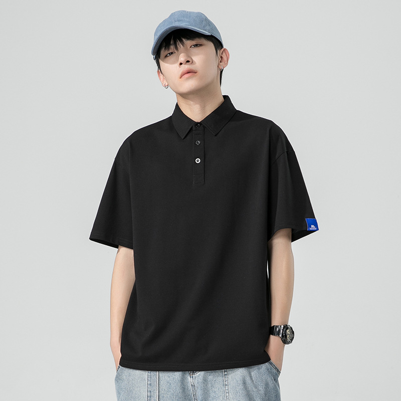 夏季短袖POLO衫6色选择,透气设计让您清爽一夏。Summer Short-Sleeve POLO Shirt: 6 Color Choices for a Refreshing Summer
